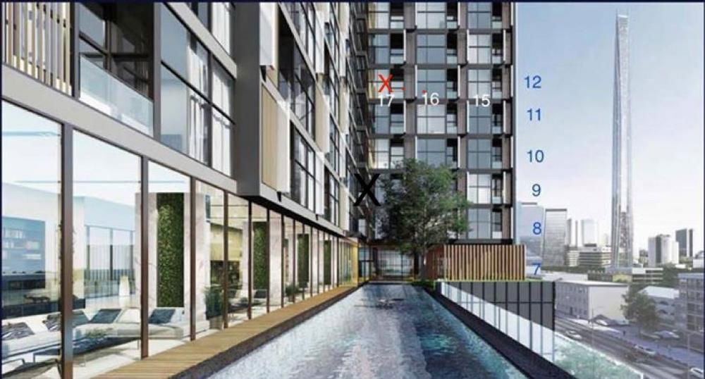 รูป WS2846 [เช่า] Chewathai Residence Asoke 📍 MRT สุขุมวิท 💰 ค่าเช่า 24,000 บาท/เดือน - รูปที่ 13/14