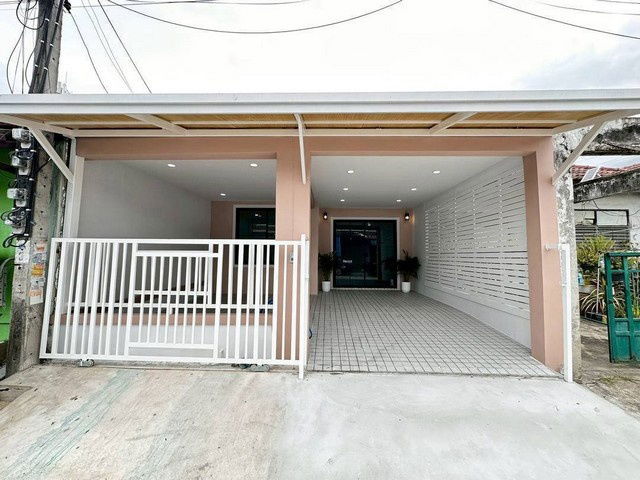รูป หมู่บ้านพฤกษา3  ถนนวัดลาดปลาดุก บางบัวทอง ทาวน์เฮาส์ชั้นเดียว  ตกแต่งใหม่พร้อมอยู่ ทำเลดีใกล้ชุมชน - รูปที่ 2/9