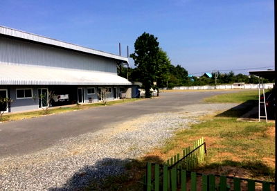 Factory for sale Chonburi : Land and factory for sale in Sriracha, 6 rai, Nong Yai Bu Suitable for a warehouse or factory.