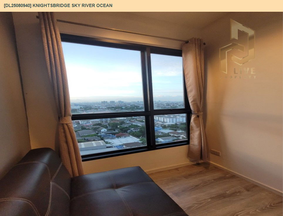 picture DL25080940 Condo for rent, KnightsBridge Sky River Ocean near BTS Pak Nam, ready to move in, call urgently 0656133286 LineID @655ebbvc - 2/10
