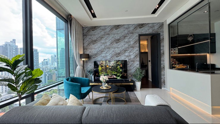 รูป ขายคอนโดหรู📍 ใจกลางทองหล่อ The Bangkok Thonglor ห้องมุม วิวสวยมาก ราคาดี - รูปที่ 2/34