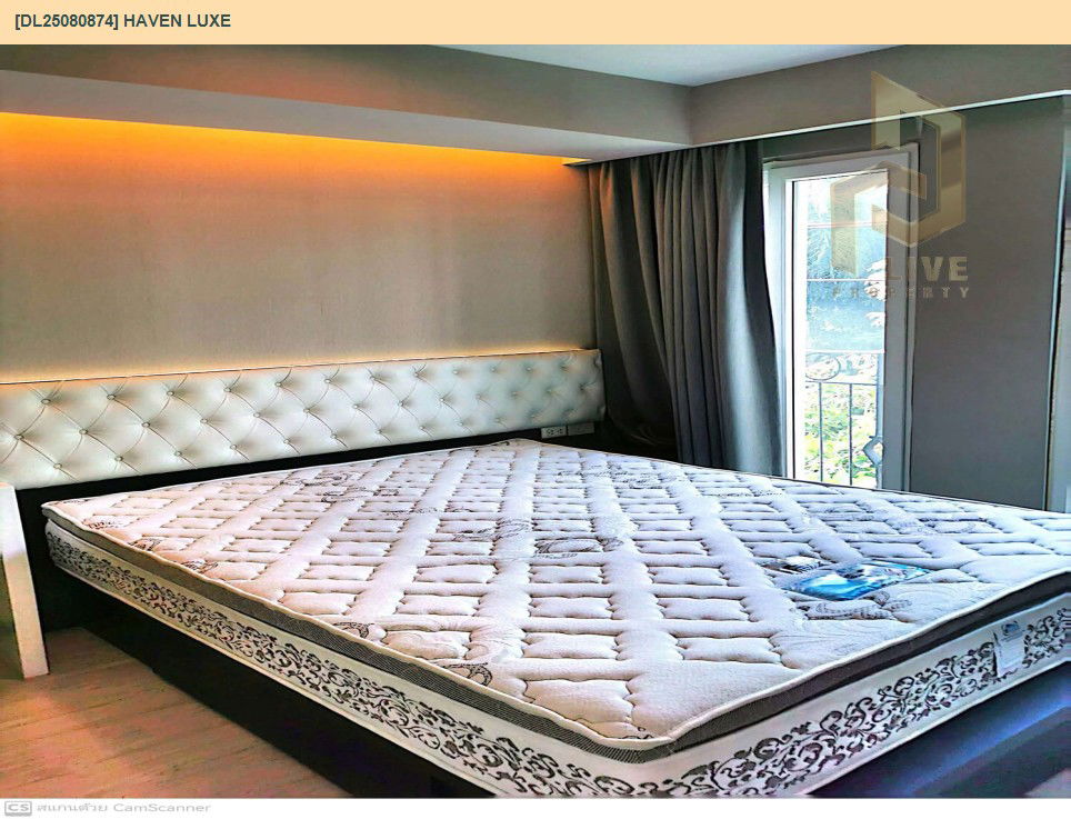 รูป DL25080874 ให้เช่าคอนโด ฮาเว่น ลุกซ์ (Haven Luxe) ใกล้ - พร้อมเข้าอยู่ โทรด่วน 0638692663 LineID @534wlwof - รูปที่ 3/9