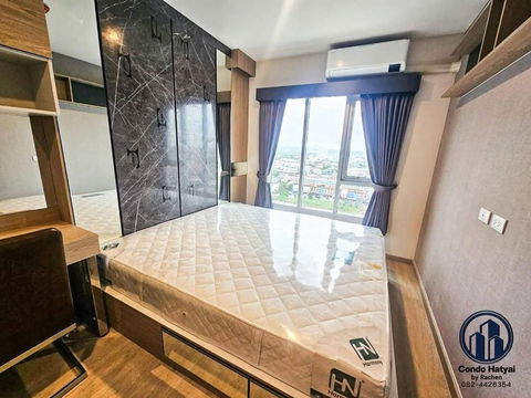 ให้เช่า !! Plus connect hatyai ชั้น 22 วิวเมือง ทิศใต้ ขนาด 30 ตร.ม.  พร้อมอยู่ 1 ต.ค.  ราคา 10,000 บาท/เดือน