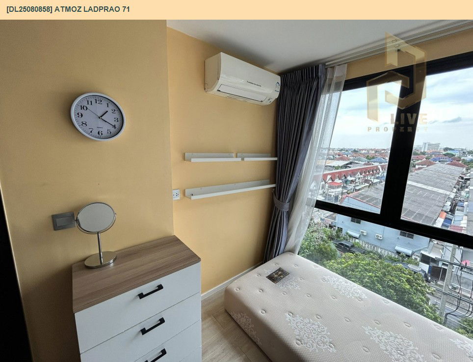picture DL25080858 Condo for rent, Atmoz Ladprao 71 near BTS สายสีเหลือง ลาดพร้าว-สำโรง, ready to move in, call urgently 0656133286 LineID @655ebbvc - 5/17