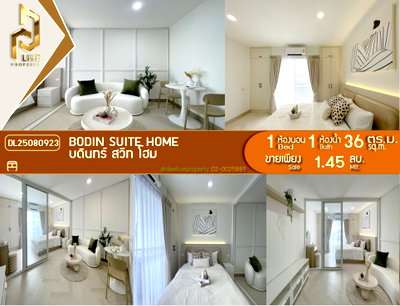 Condos for sale : DL25080923 Condominium for sale, Baan Bodin Suite (BODIN SUITE HOME), ready to move in, call urgently 0638692663 LineID@655ebbvc