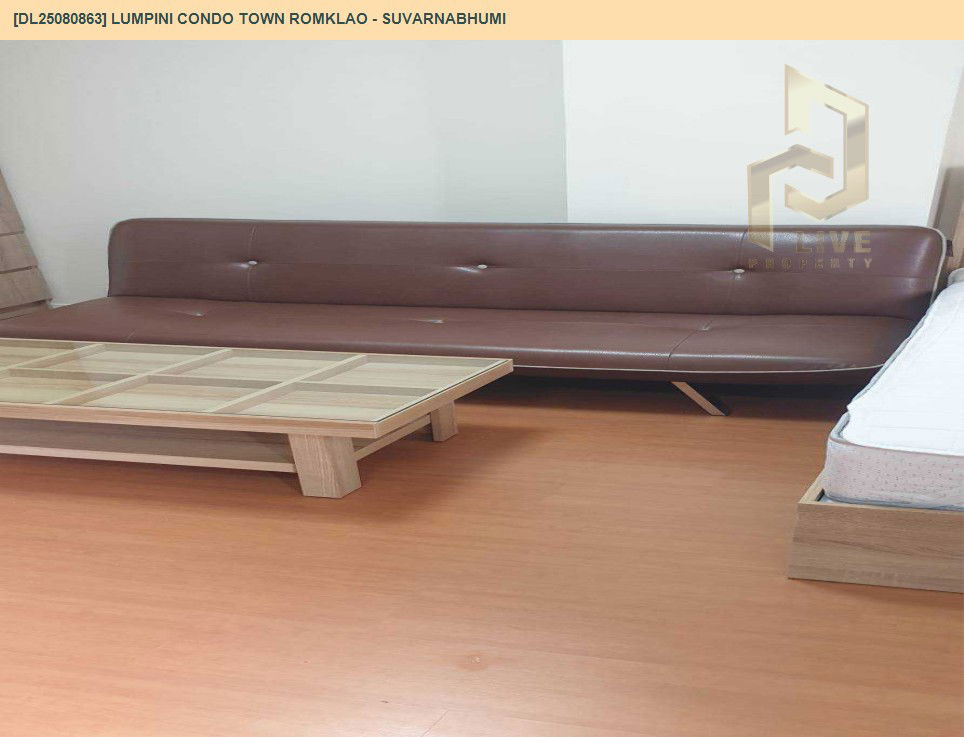 picture DL25080863 Condo for rent, Lumpini Condo Town Romklao - Suvarnabhumi near Airport Rail Link Lat Krabang, ready to move in, call urgently 0656133286 LineID @655ebbvc - 3/14
