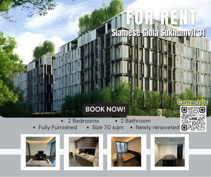 ✨For rent Siamese Gioia Newly renovated ✨ 