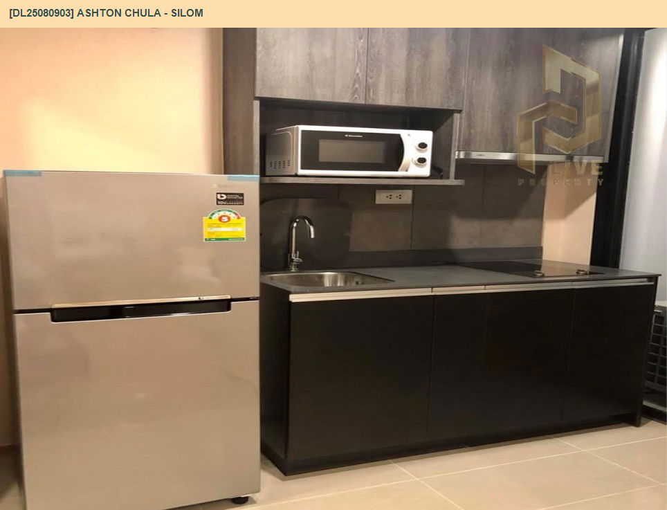 picture DL25080903 Condo for rent, Ashton Chula - Silom near MRT ส่ามย่าน, ready to move in, call urgently 0656133286 LineID @534wlwof - 6/9