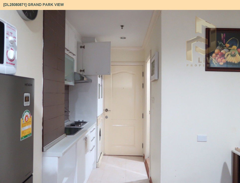 picture DL25080871 Condo for rent, Grand Park View near MRT เพชรบุรี, ready to move in, call urgently 0656133286 LineID @655ebbvc - 10/12