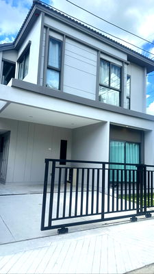 บ้านแฝดให้เช่า : ให้เช่าบ้านแฝดวีคอมพาวด์รังสิตวิภาวดี