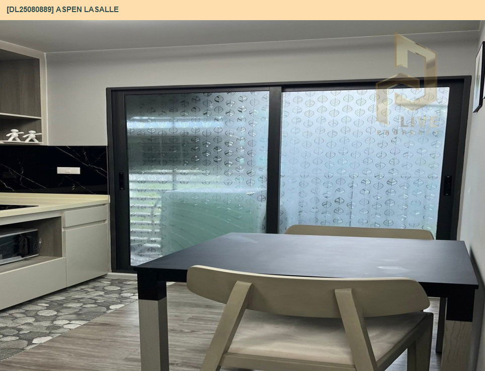 picture DL25080889 Condo for rent, Aspen Lasalle near MRT ศรีลาซาล, ready to move in, call urgently 0656133286 LineID @655ebbvc - 8/11