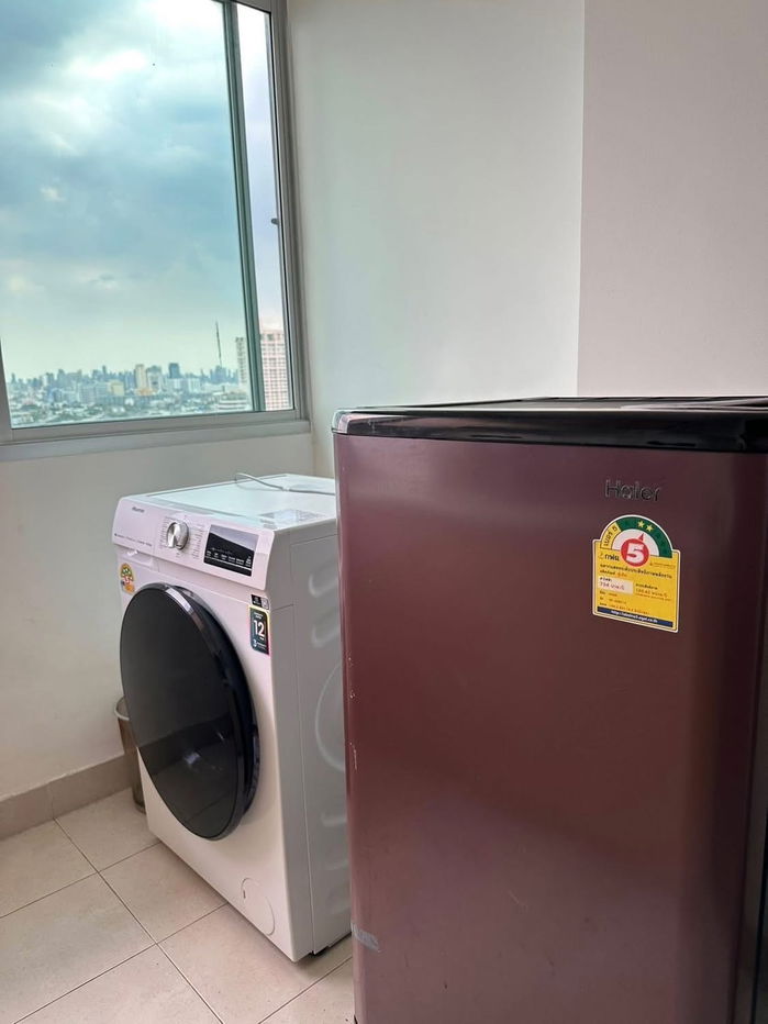 รูป ให้เช่า 𝗦𝘂𝗽𝗮𝗹𝗮𝗶 𝗣𝗮𝗿𝗸 𝗞𝗮𝘀𝗲𝘁 🏡 𝟵,𝟱𝟬𝟬 มีเครื่องซักผ้า🚆ติด 𝗕𝗧𝗦 เกษตร‼️#ตอบแชทไว 🔥🔥  รหัส T32 - รูปที่ 9/11