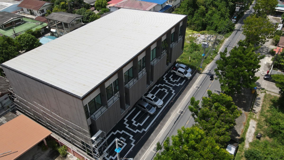 picture 3-story home office for sale, new project in Theparak, using premium materials, only 8 units, special price starting at 5.9 million baht,  - 15/16