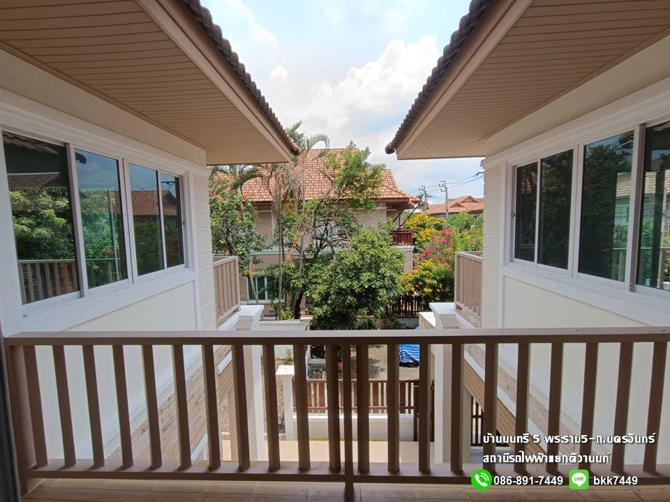 picture For SALE- Baan Nontsee 5 89.9 Sqm. 3 Bedroom RamaV-NakronIn Road MRT Yeak Tiwanon. - 9/23