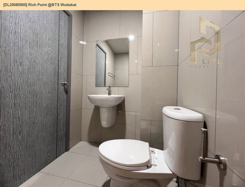 picture DL25080900 Condo for rent, Rich Point @BTS Wuttakat near BTS วุฒากาศ, ready to move in, call urgently 0656133286 LineID @655ebbvc - 8/9