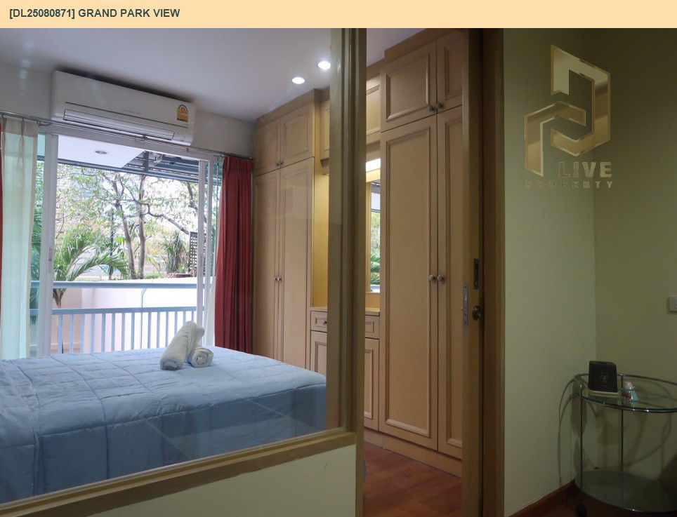 picture DL25080871 Condo for rent, Grand Park View near MRT เพชรบุรี, ready to move in, call urgently 0656133286 LineID @655ebbvc - 8/12
