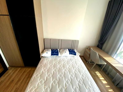 Condos for rent BTS Bearing : Condo for rent: Niche MONO Sukhumvit-Bearing, ready to move in. If interested, contact Line @goodmanpro or call 0999029192.