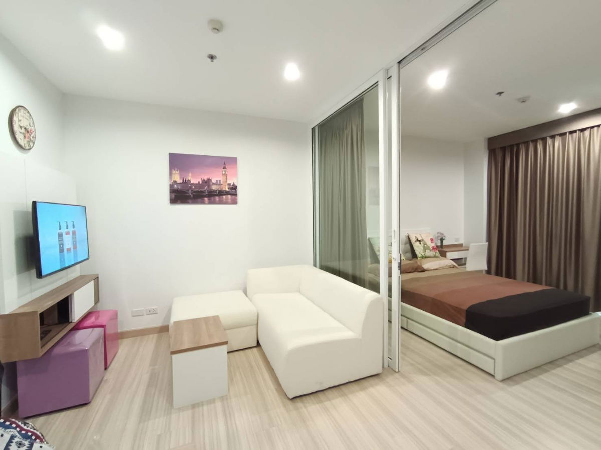 รูป #ให้เช่าคอนโด ห้องใหม่ ว่างพร้อมอยู่ 📢The Hotel Serviced Condo 32 ตร.ม. 1 ห้องนอน  1 ห้องน้ำ ชั้น 20 - รูปที่ 4/11