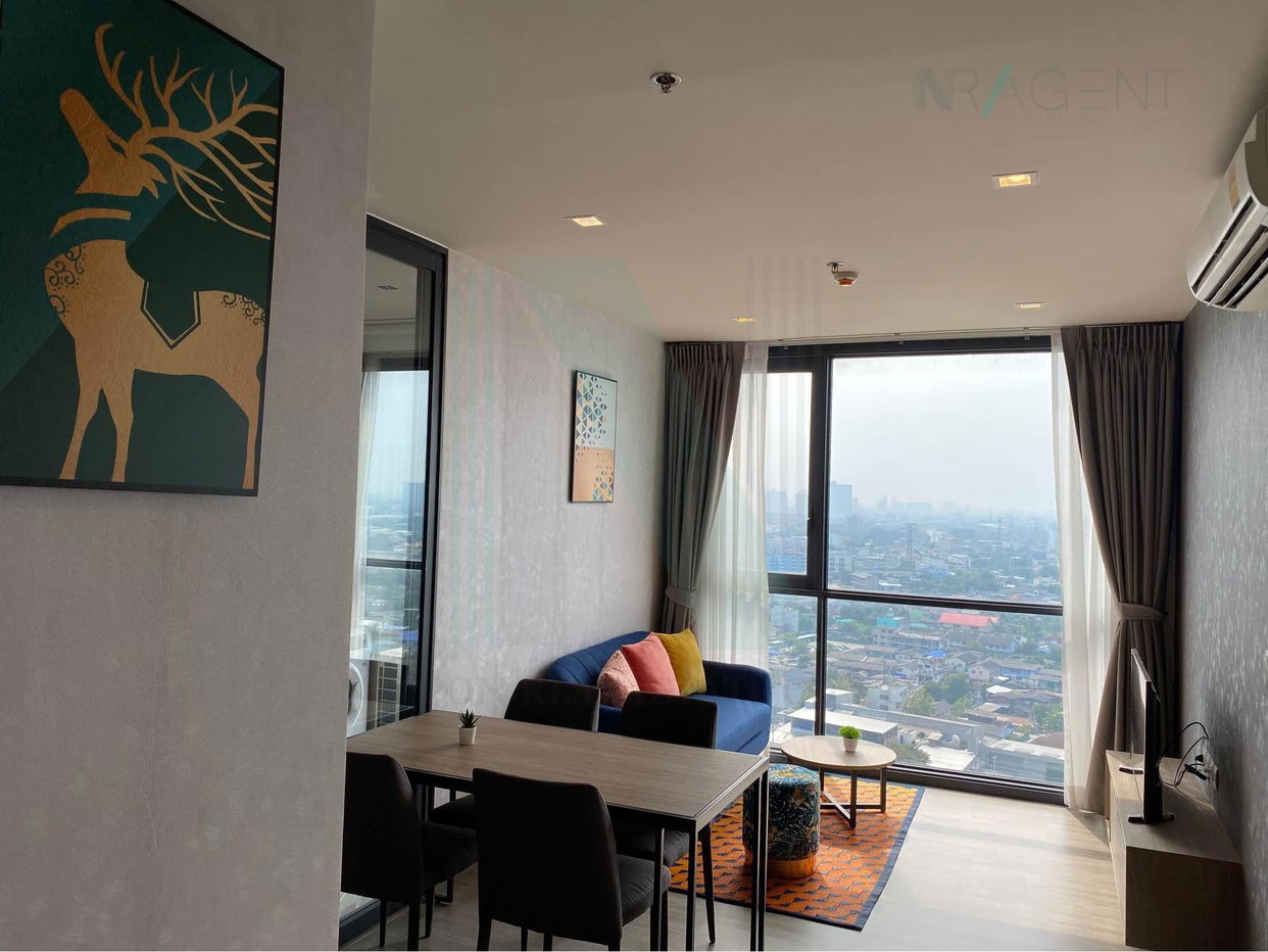 รูป 🚩 ให้เช่าคอนโด เดอะ ไลน์ วงศ์สว่าง อาคาร 1 ชั้น 22 2 ห้องนอน ขนาด 49.00 ตรม ใกล้ Big C วงศ์สว่าง - รูปที่ 3/8