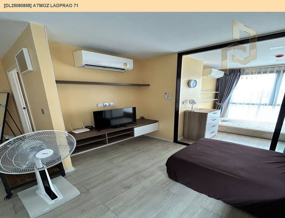 picture DL25080858 Condo for rent, Atmoz Ladprao 71 near BTS สายสีเหลือง ลาดพร้าว-สำโรง, ready to move in, call urgently 0656133286 LineID @655ebbvc - 9/17