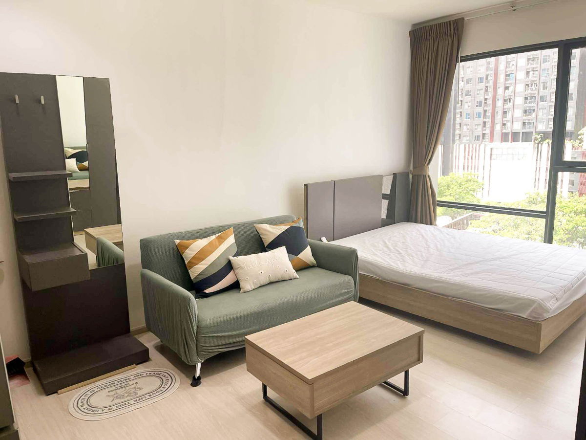 รูป Rent 1 bed 1baht 24 sqm Rhythm Asoke 1 Condo Minimum contract 1 year contract we have many units here pls contact us Can Negoวิวสวน - รูปที่ 5/13