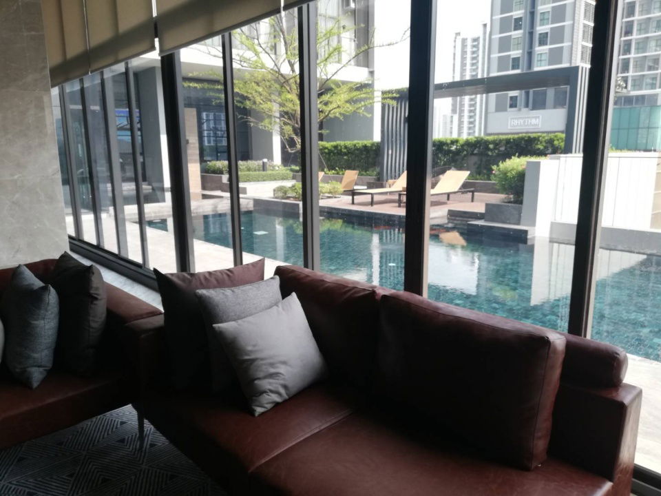 picture 🔥For rent, 1 bedroom, 40 sq m. Loft style condo (Duplex)🔥Chewathai Residence Asoke Condo _near MRT Rama 9_450 m. - 18/38