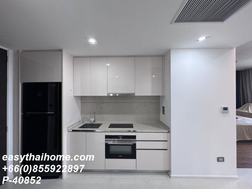 รูป P-40852 ให้เช่าคอนโด เดอะ แบงค็อค สาทร Yan Nawa, Sathon, Bangkok พร้อมอยู่ ราคาถูก Line Id @easythaihome 085-592-2897 - รูปที่ 4/9