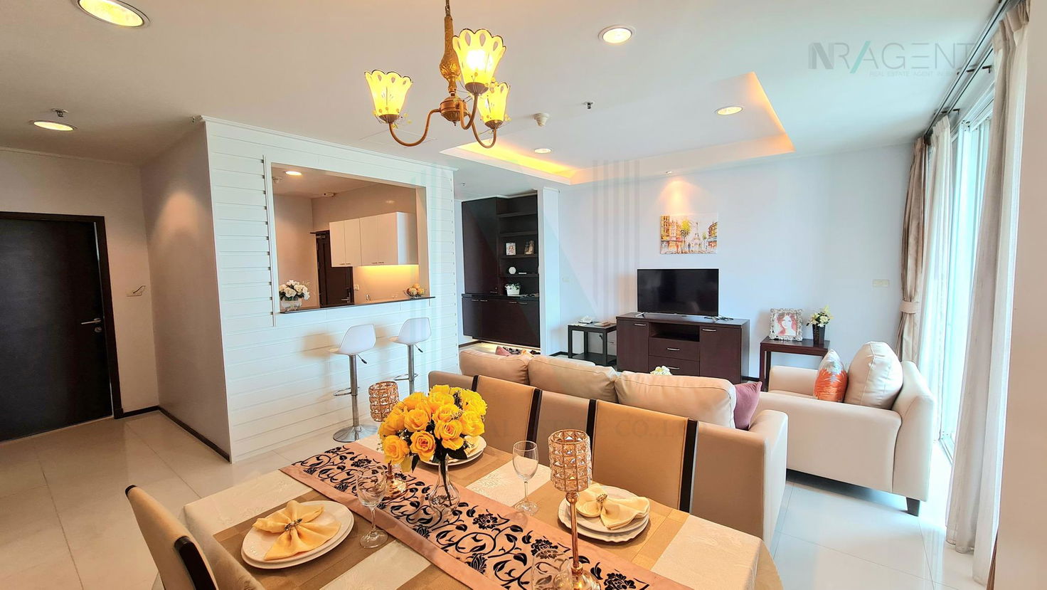 picture 🔺 For Rent Condo PIYATHIP PLACE Building 1, Floor 18,2 bed room, Room size 173 sqm - 3/8