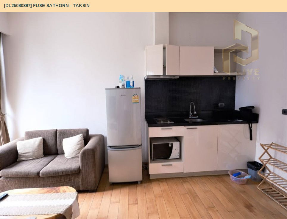 picture DL25080897 Condo for rent, Fuse Sathorn - Taksin near BTS Wongwian Yai, ready to move in, call urgently 0656133286 LineID @655ebbvc - 13/17