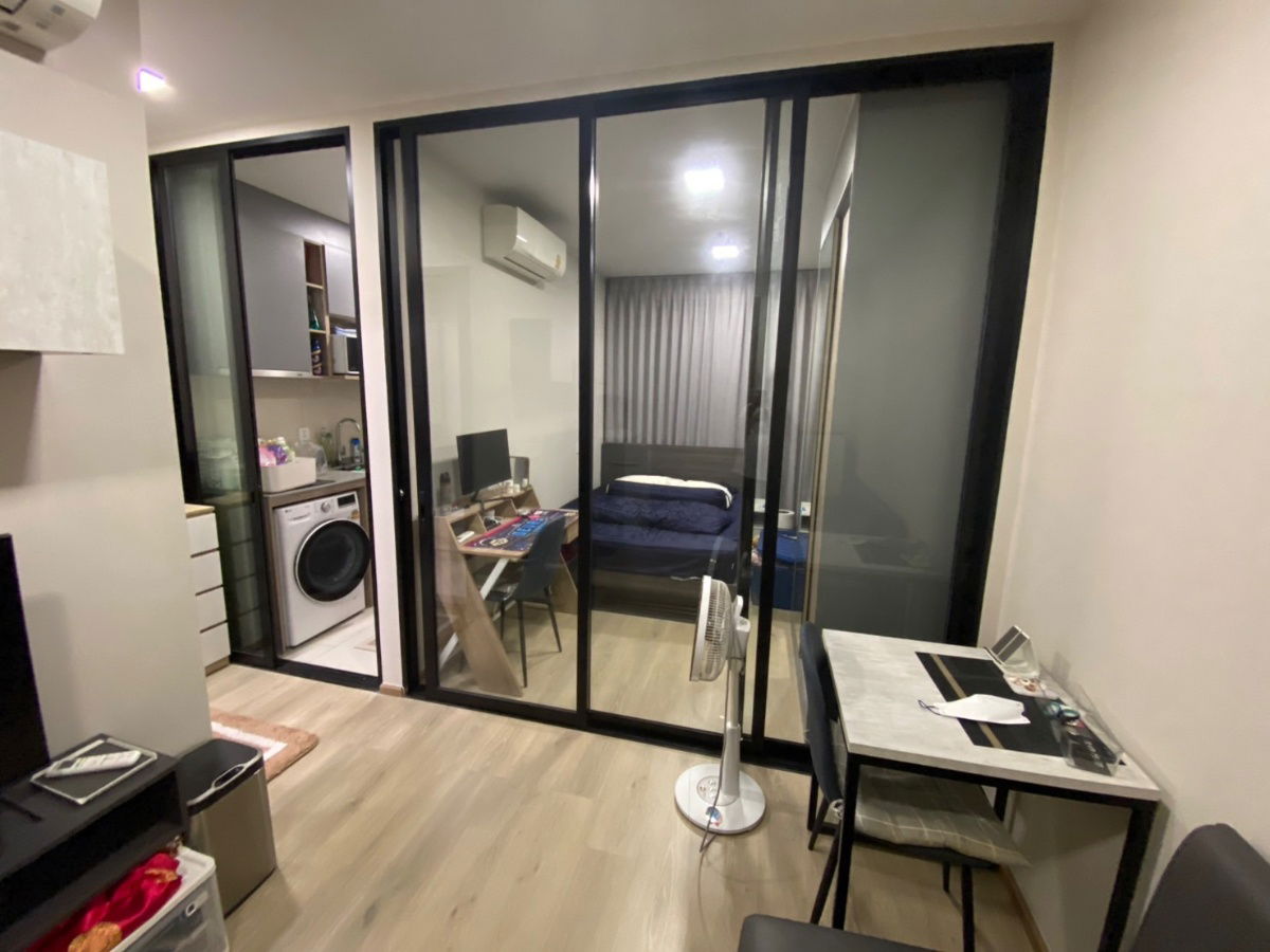 รูป P1139 ให้เช่าคอนโด The Privacy Taopoon (เดอะ ไพรเวซี่ เตาปูน) ใกล้MRTสีม่วง ห้องไม่เคยปล่อยเช่า มีเครื่องซักผ้า เฟอร์ครบ - รูปที่ 12/18