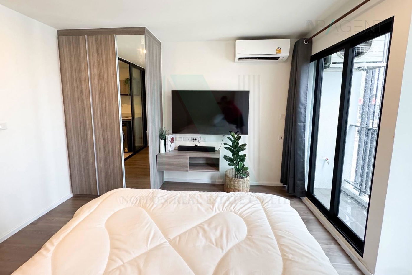 picture 🔺 For Rent Condo THE ORIGIN RAMINTRA 83 STATION Building B, Floor 8,Studio, Room size 23 sqm - 5/8
