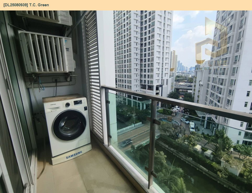 picture DL25080939 Condo for rent, T.C. Green near MRT พระราม 9, ready to move in, call urgently 0656133286 LineID @534wlwof - 8/9
