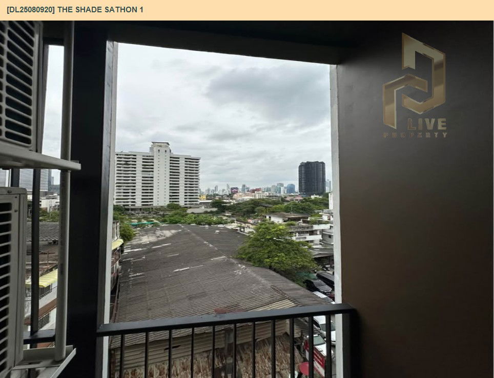 picture DL25080920 Condo for rent, THE SHADE SATHON 1 near MRT ลุมพินี, ready to move in, call urgently 0656133286 LineID @655ebbvc - 10/10