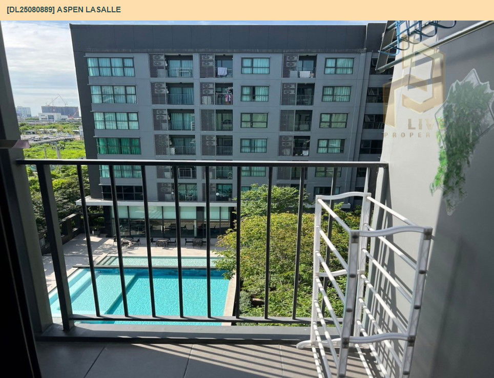 picture DL25080889 Condo for rent, Aspen Lasalle near MRT ศรีลาซาล, ready to move in, call urgently 0656133286 LineID @655ebbvc - 10/11
