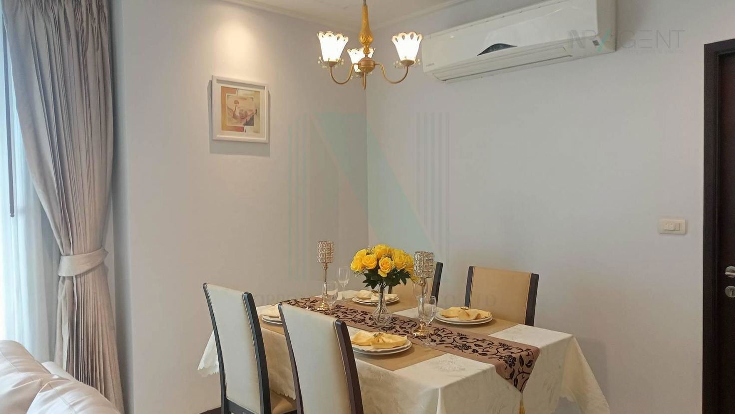 picture 🚩 For Rent Condo PIYATHIP PLACE Building 1, Floor 18,2 bed room, Room size 173 sqm - 7/8