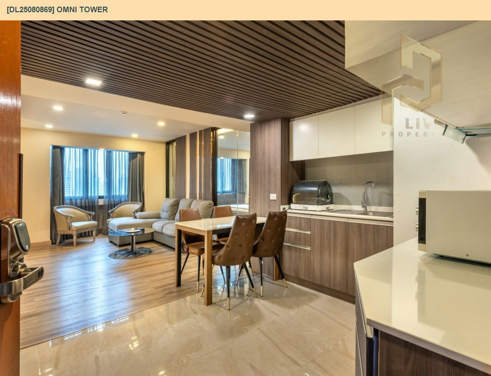 picture DL25080869 Condo for rent, Omni Tower near BTS Nana, ready to move in, call urgently 0656133286 LineID @534wlwof - 13/16