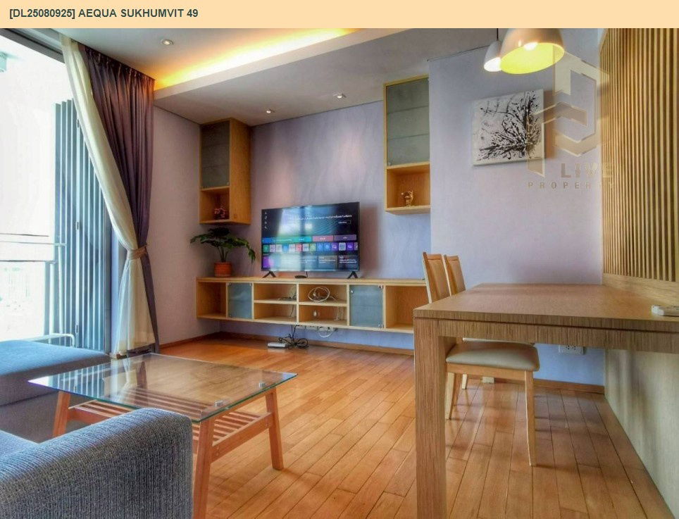 picture DL25080925 Condominium for sale, Aqua Sukhumvit 49, ready to move in, call 0638692663 LineID@655ebbvc - 6/13