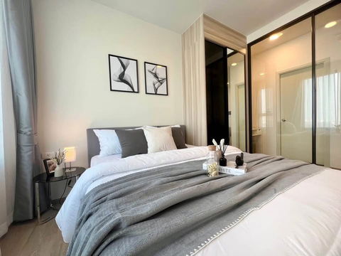 WS2895 🏢 Condo for rent, Chewathai Kaset-Nawamin, near Kasetsart University, Bang Khen, only 14,000 baht/month.