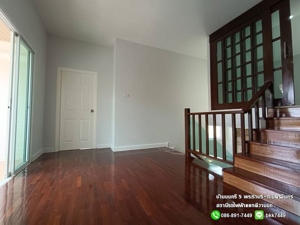 picture For SALE- Baan Nontsee 5 89.9 Sqm. 3 Bedroom RamaV-NakronIn Road MRT Yeak Tiwanon. - 8/23
