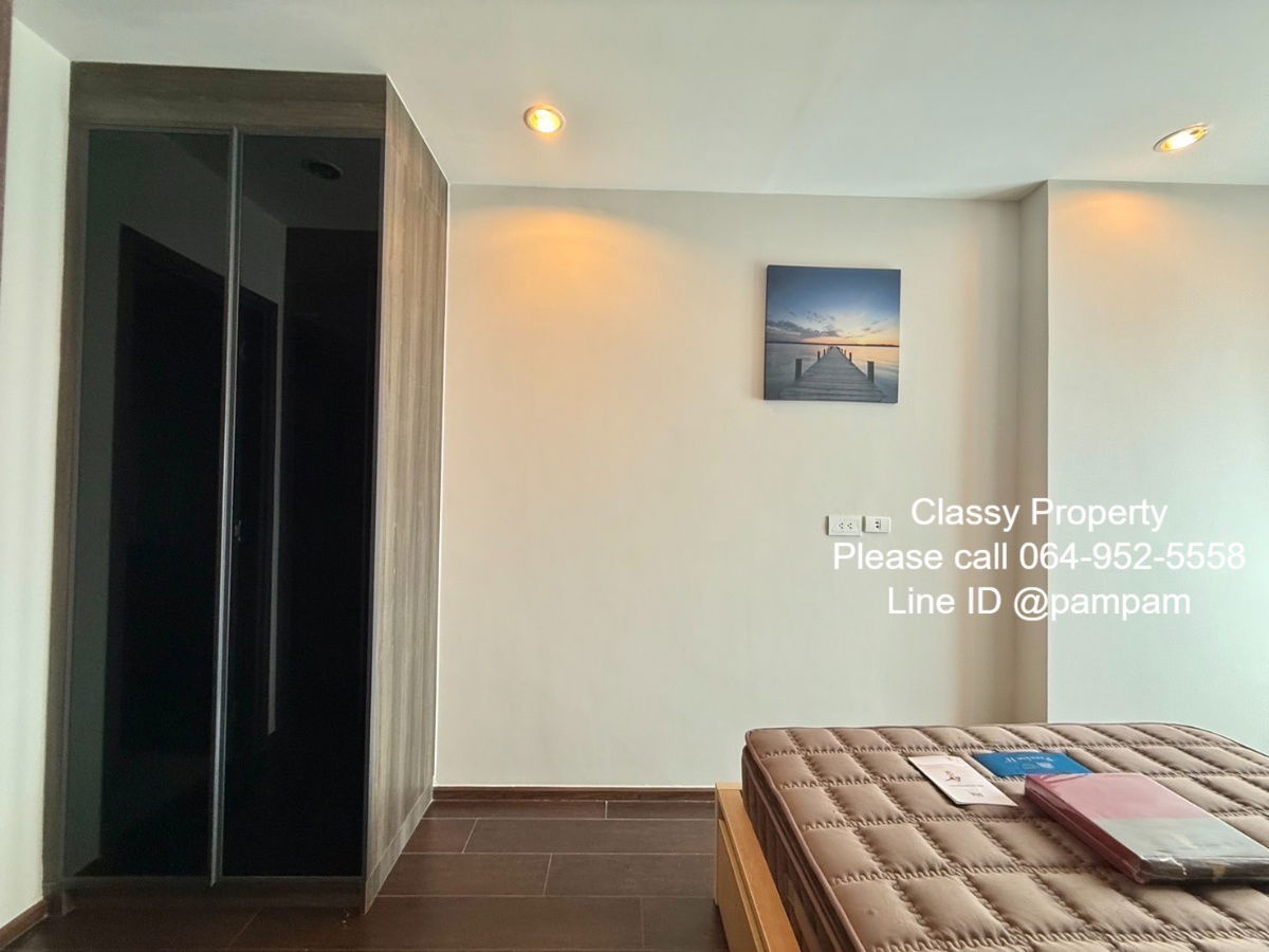 picture *** Condo for rent : C Ekkamai 1 Bedroom 2 Wardrobe  High floor Fully furnished No damage earthquake *** - 10/13