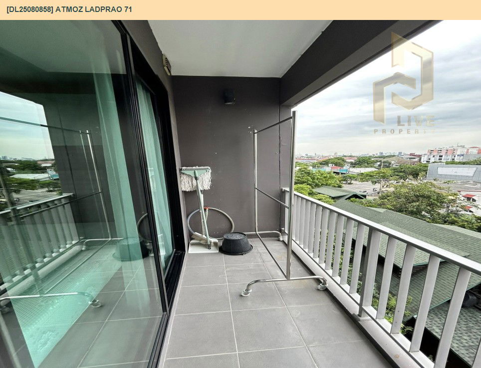 picture DL25080858 Condo for rent, Atmoz Ladprao 71 near BTS สายสีเหลือง ลาดพร้าว-สำโรง, ready to move in, call urgently 0656133286 LineID @655ebbvc - 16/17