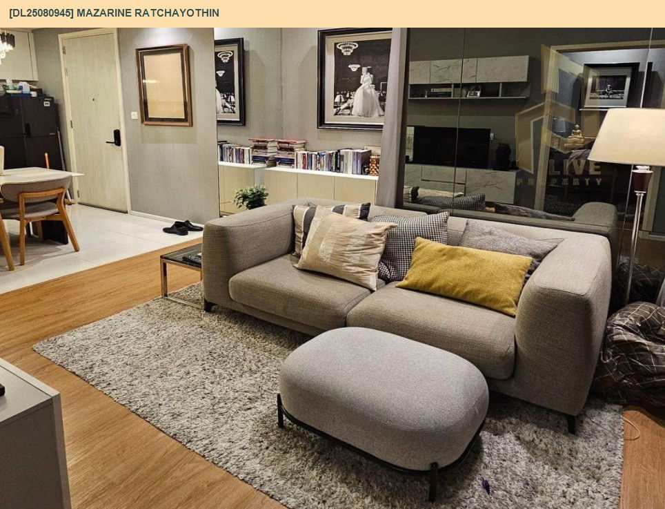 picture DL25080945 Condo for rent, Mazarine Ratchayothin near BTS Ratchayothin, ready to move in, call urgently 0656133286 LineID @655ebbvc - 6/16