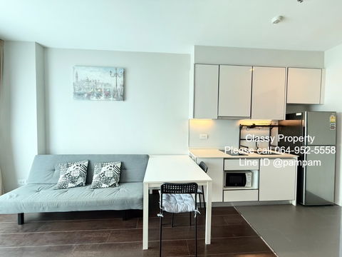 *** Condo for rent : C Ekkamai 1 Bedroom 2 Wardrobe  High floor Fully furnished No damage earthquake ***