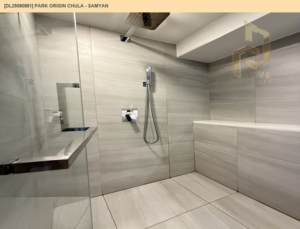 picture DL25080881 Condo for rent, PARK ORIGIN CHULA - SAMYAN near MRT หัวลำโพง, ready to move in, call urgently 0656133286 LineID @655ebbvc - 13/18
