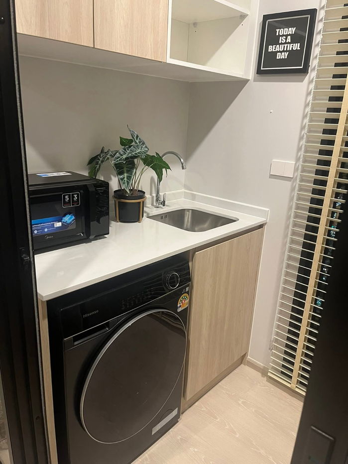 picture ☘️Condo For Rent Nue Mega Plus Bangna Condo 2 bedrooms 27 sq.m Fully fernished Lease 12000- - 7/17