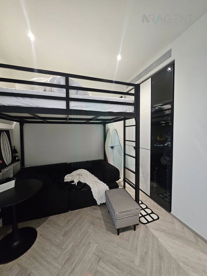 picture 🔺 For Rent Condo CHAPTER CHAROENNAKHORN-RIVERSIDE Building 1, Floor 12A,Studio, Room size 25 sqm - 4/8