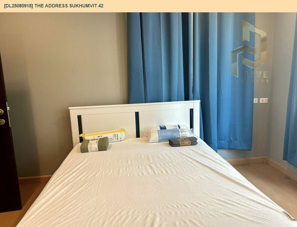 picture DL25080915 Condo for rent, The Address Sukhumvit 42 near BTS Ekkamai, ready to move in, call urgently 0656133286 LineID @655ebbvc - 5/12