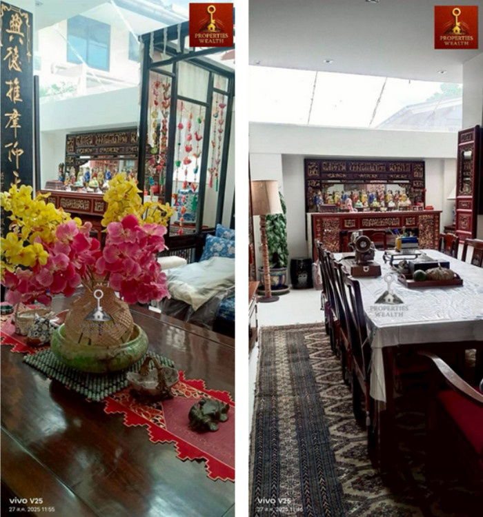 picture Call : 098-885-4878 / 4-storey Townhouse corner unit 4 Beds, 4 Baths, Sukhumvit 71 Road, Watthana, near expressway and BTS - 2/14