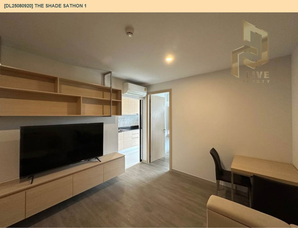 picture DL25080920 Condo for rent, THE SHADE SATHON 1 near MRT ลุมพินี, ready to move in, call urgently 0656133286 LineID @655ebbvc - 5/10