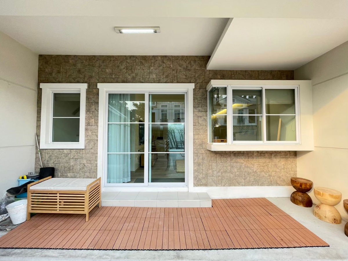 picture LD1-195    Townhome for Rent Indy Bangna Ramkhamhaeng 2 Size 27.4 sq.w. Beautiful, luxurious built-in decorations, move-in ready @rdsluxury - 1/20